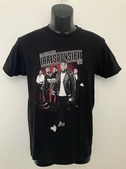 Kevin Hart Irresponsible Comedy Tour 2019 Tee Black T-Shirt Small Official