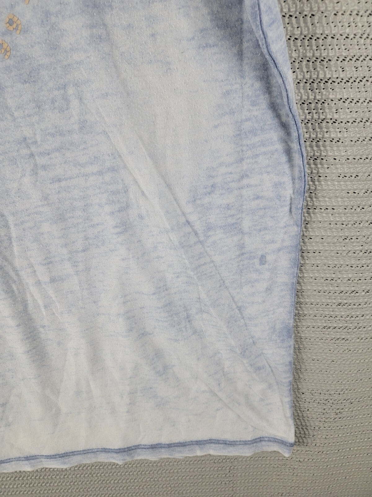 Blue Moon T-shirt Brewing Co size large lucky brand faded semi-sheer worn gallery
