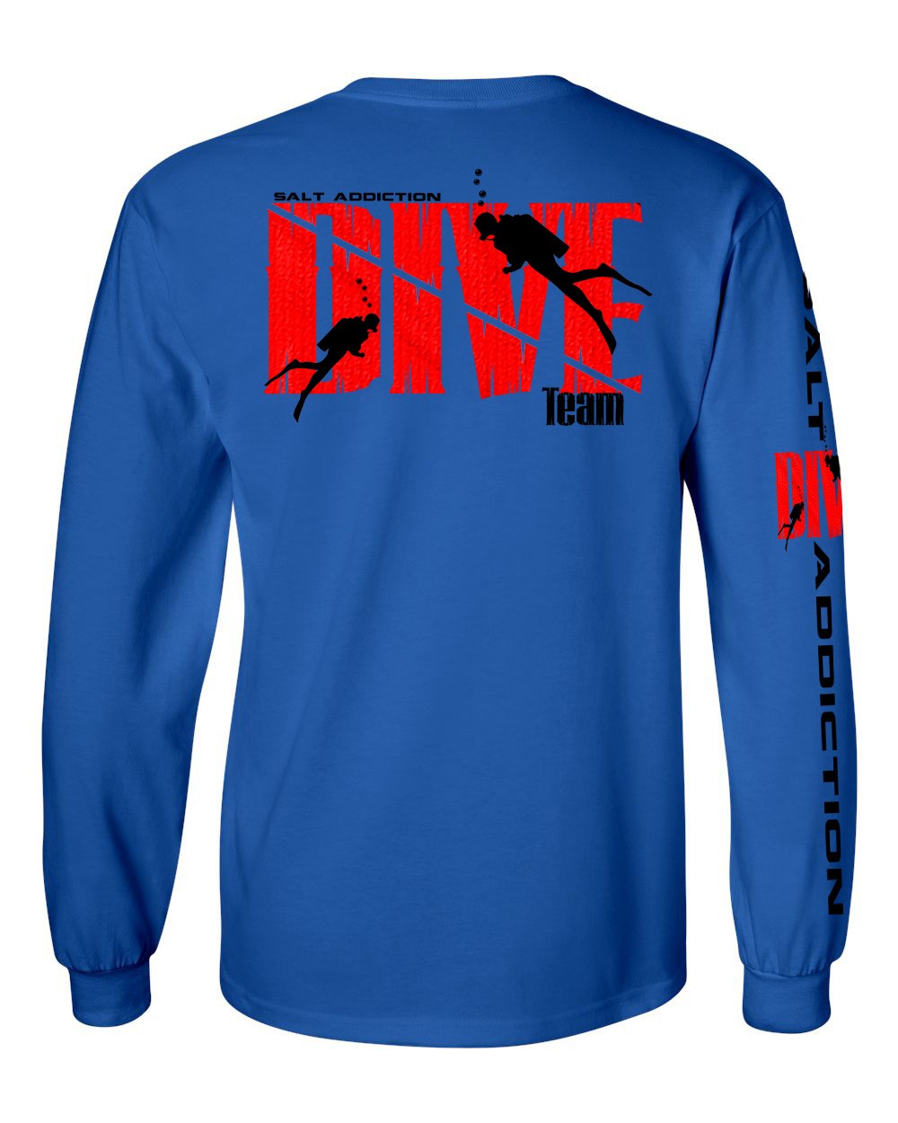 Salt Addiction diving T Shirt dive flag Cotton long sleeve men's apparel gallery