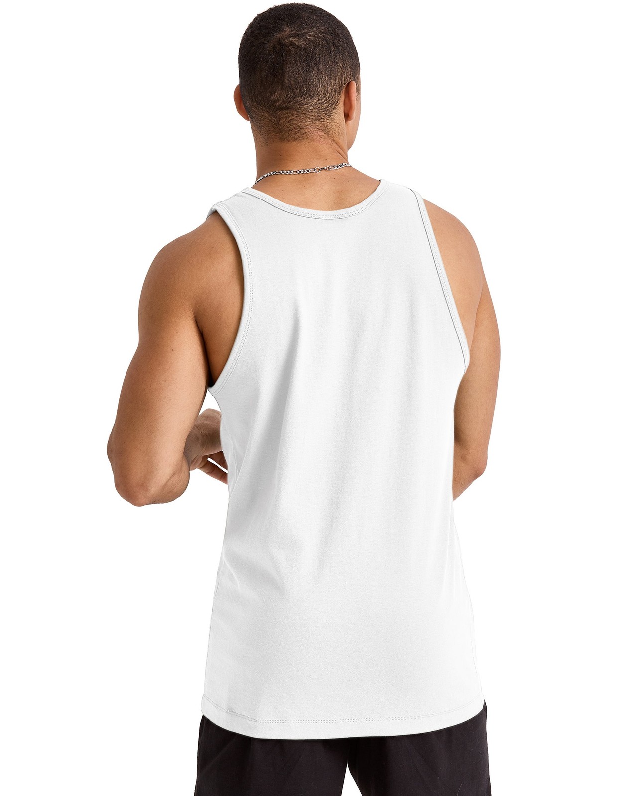 Hanes Essentials Men's Cotton Tank Top, 3-Pack gallery