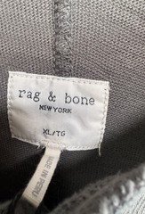Rag and Bone Men’s Classic Flame Henley Shirt Size: Large