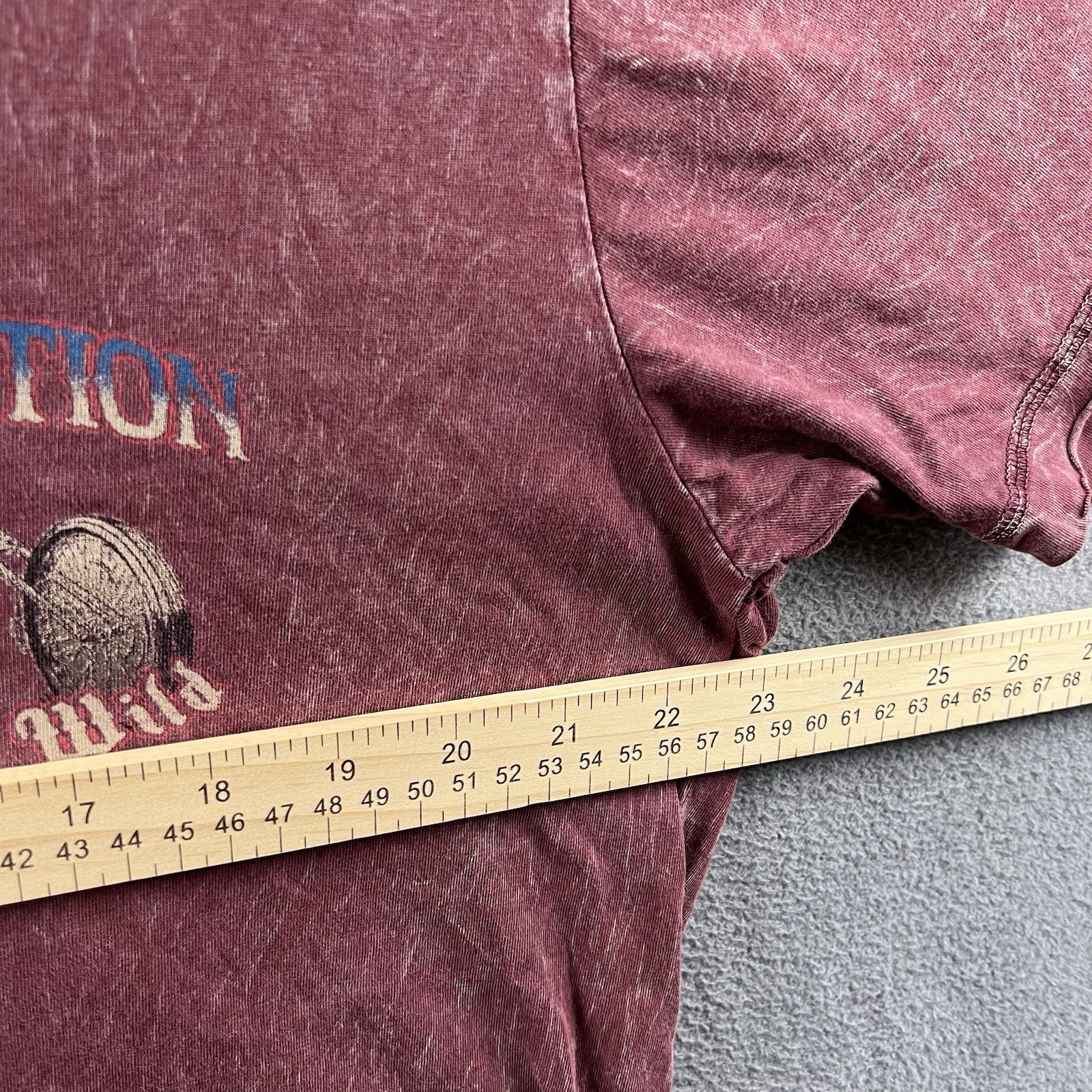 Affliction Shirt Mens Large Maroon Henley Jokers Wild Biker Skull Grunge Y2K gallery