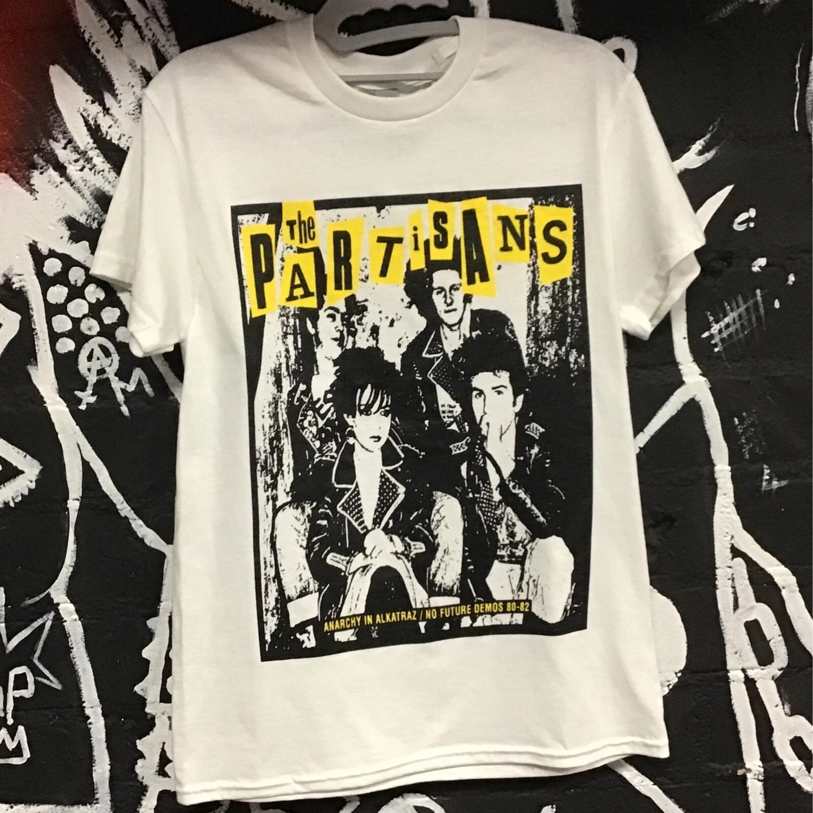 rare The Partisans band 80-82s Black Shirt Unisex All Sizes CR992 gallery