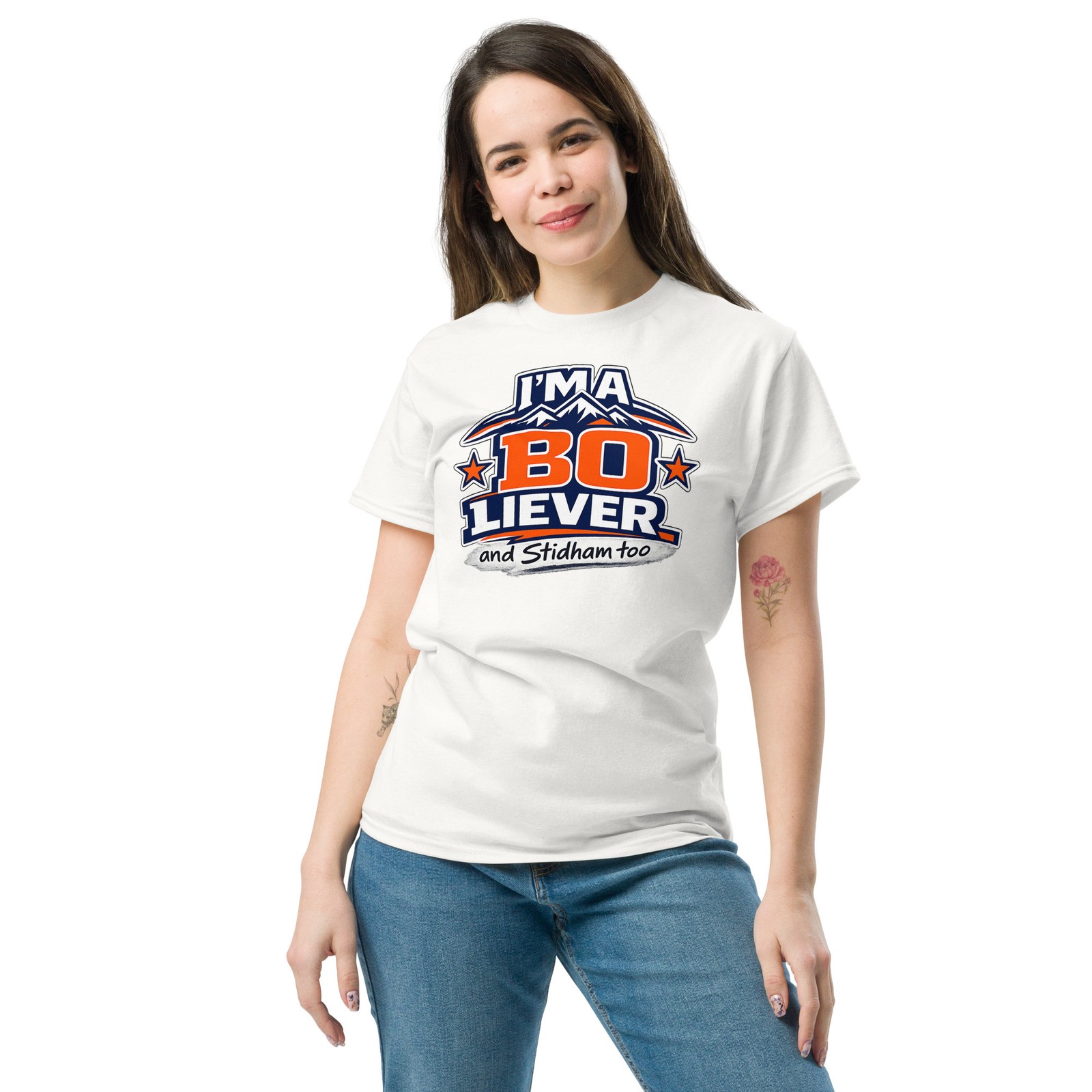 Bo Nix Jarrett Stidham Shirt Broncos Shirt Denver Football Tee Playoffs 5280 gallery