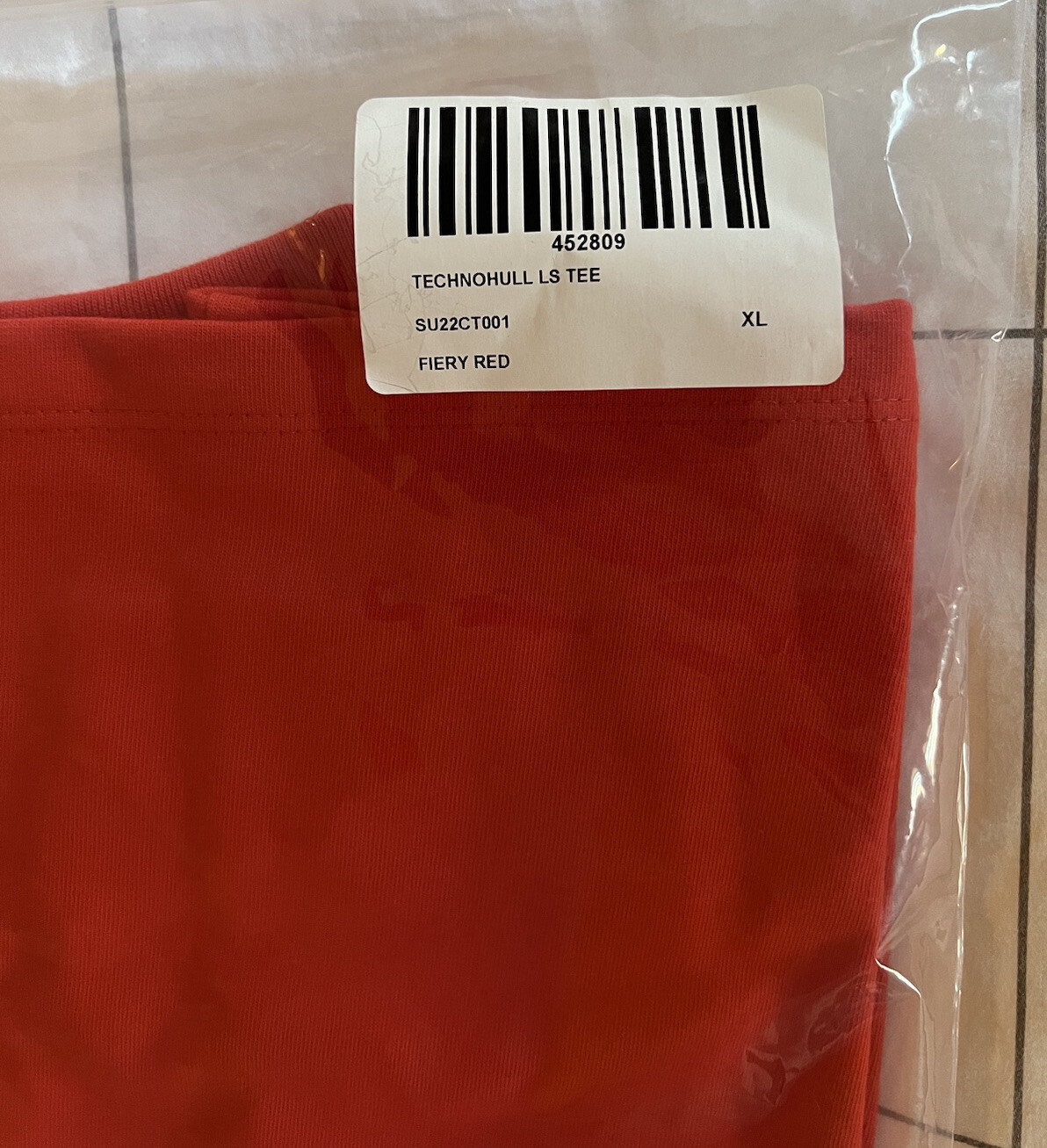 Aime Leon Dore ALD 38-GS Offshore Long-Sleeve Tee 1986 Technohull Red Size XL gallery