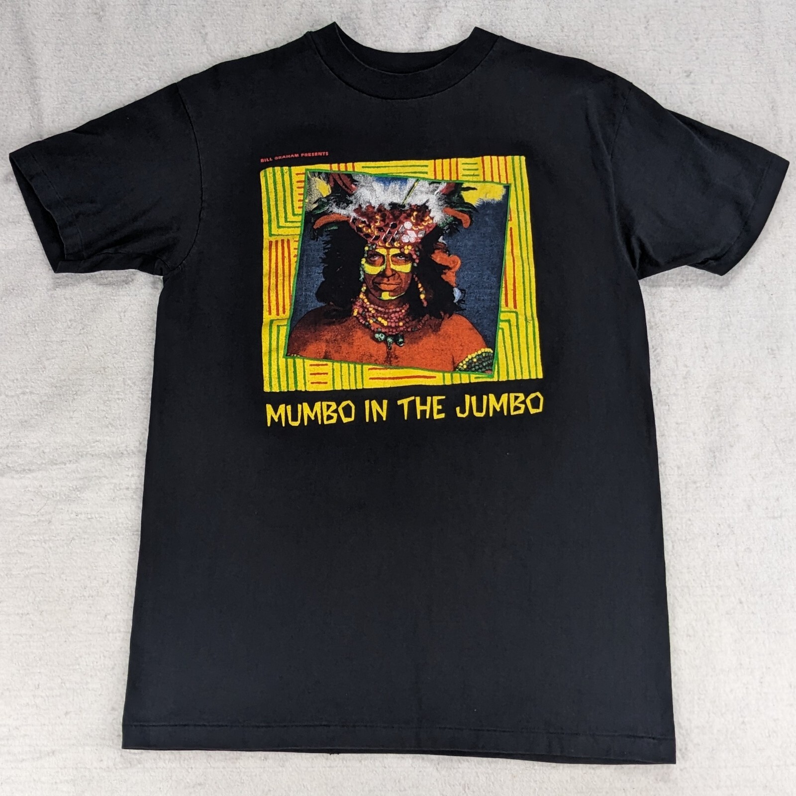 Vtg 1990-91 Grateful Dead "Mumbo in the Jumbo" T-shirt Men's Large* Single Sitch gallery