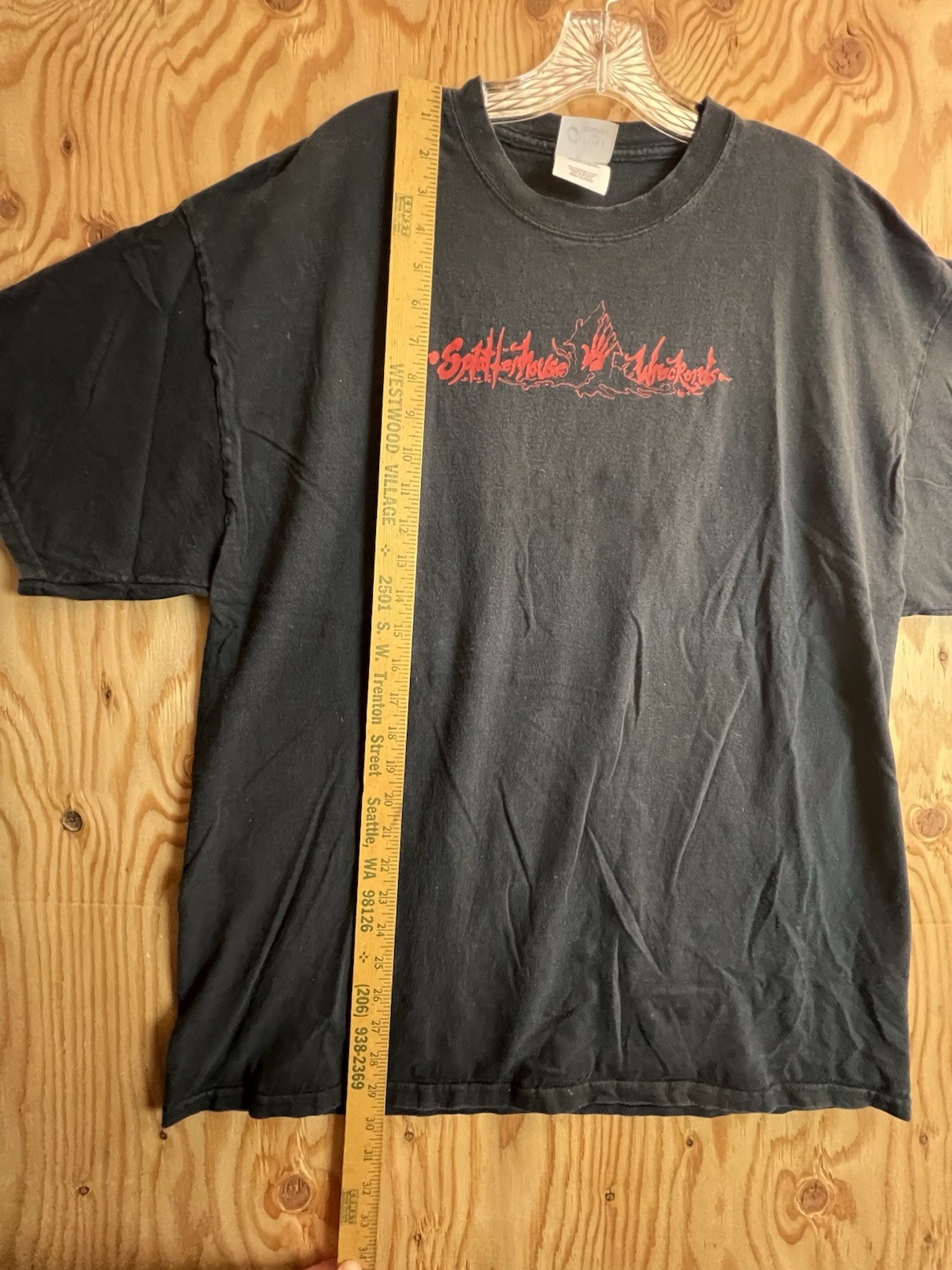 RARE VTG PROMO SHIRT Splatterhouse Wreckords XL Video Game T-Shirt Promotional gallery