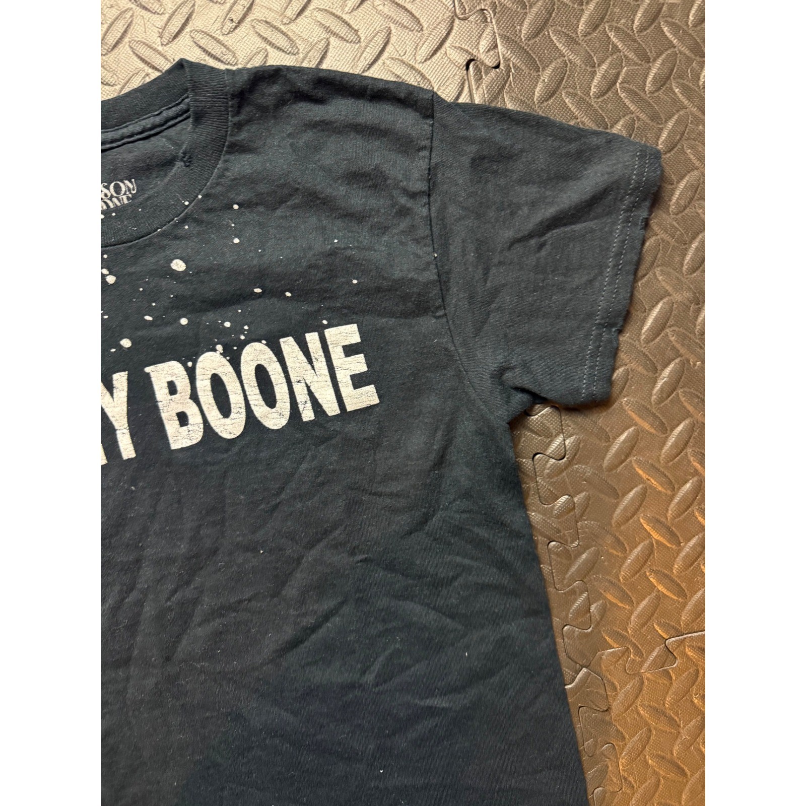 Benson Boone American Heart Tour 2023 T-Shirt Black Cropped Small Concert Merch gallery
