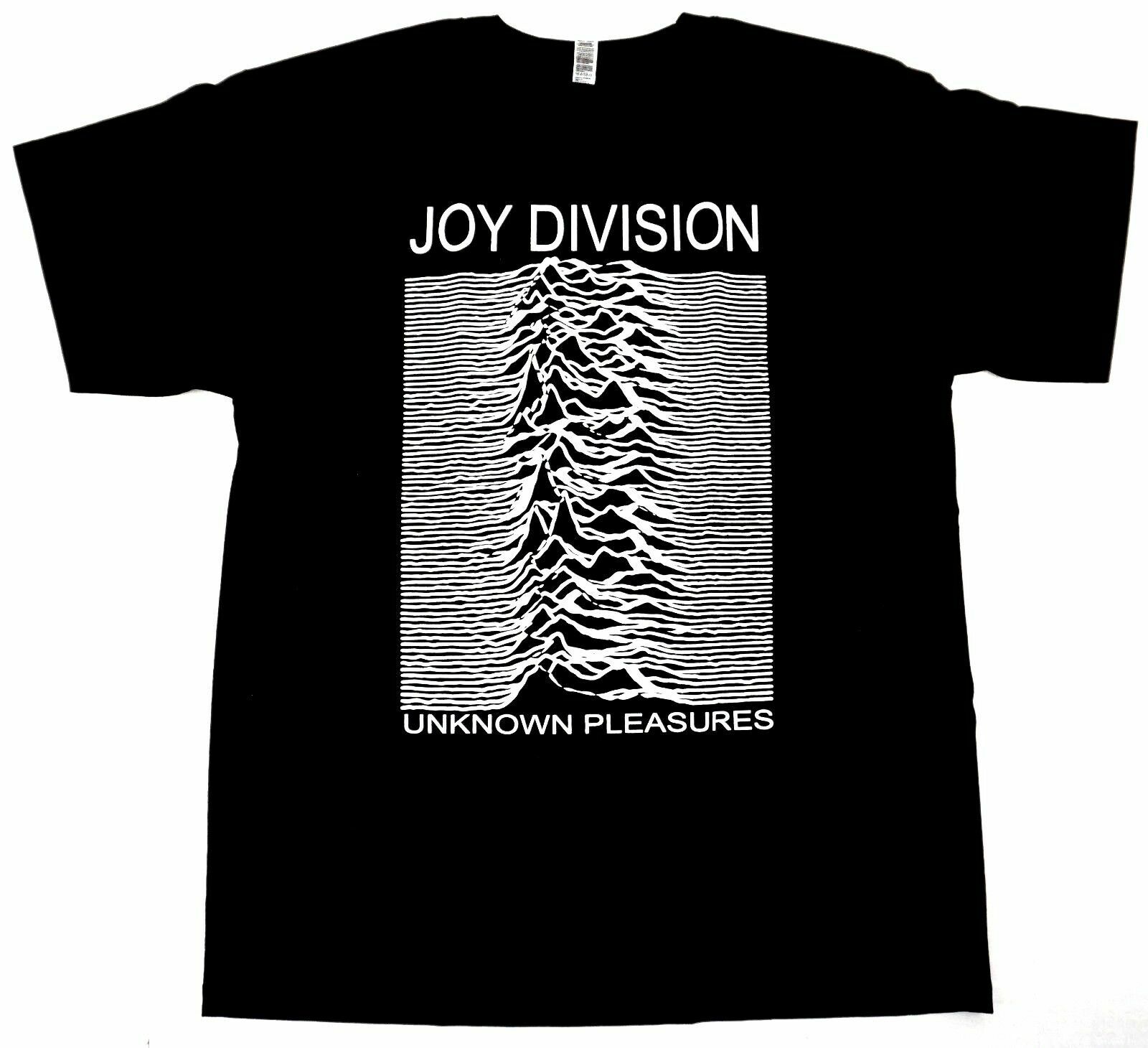 JOY DIVISION T-shirt UK Ian Curtis Post Punk Rock Adult Men's Tee Black New gallery