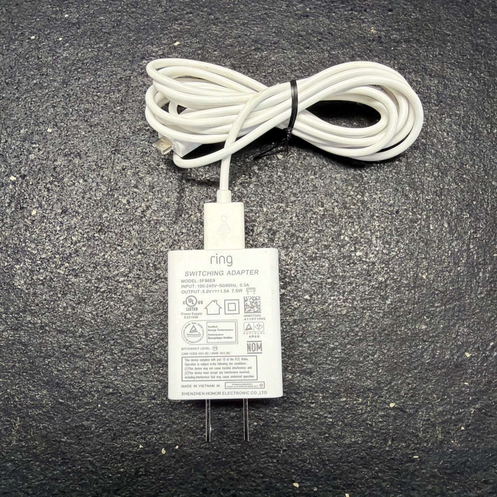 Ring Switching Adapter with Cable – Model 5F86E9 – USED