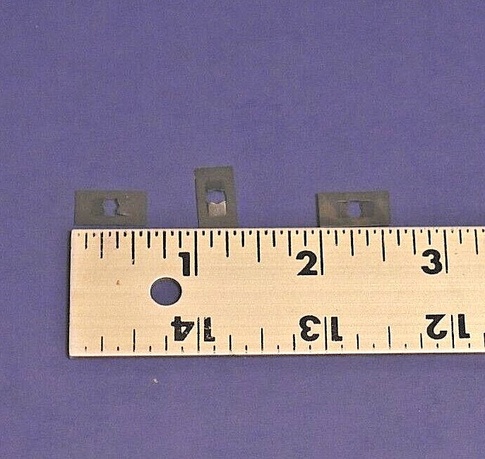 1/8″ Stud Size Flat Speed Nuts 5/16″ x 9/16″ (100) Emblems Scripts Universal