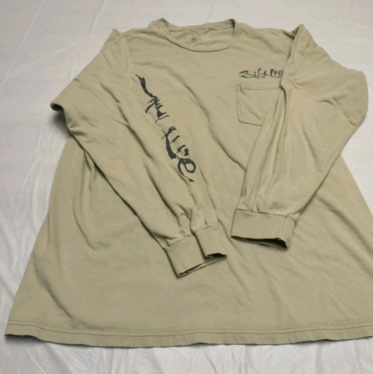 Salt Life Long Sleeve T-Shirt Size Large Yellow Fin Ale gallery