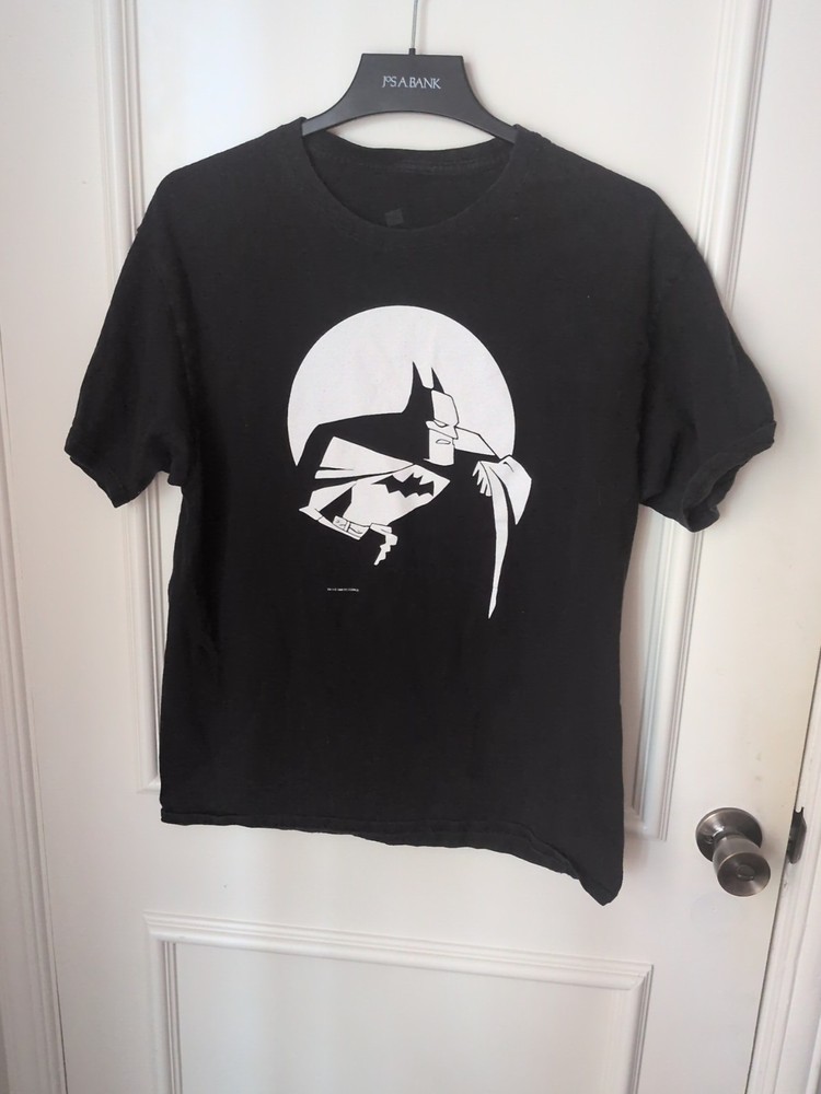 BATMAN The Animated Series Shirt Silhouette Shirt BTAS L 1998 TNBA