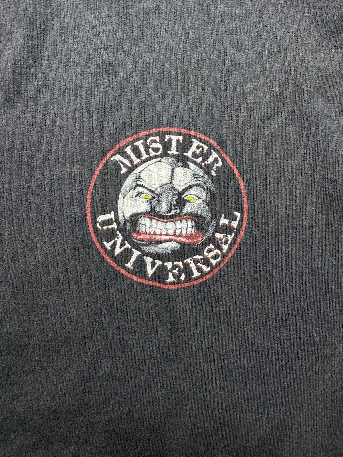 Vintage 90’s Mister Universal Athletics T-Shirt Men’s Large Black gallery