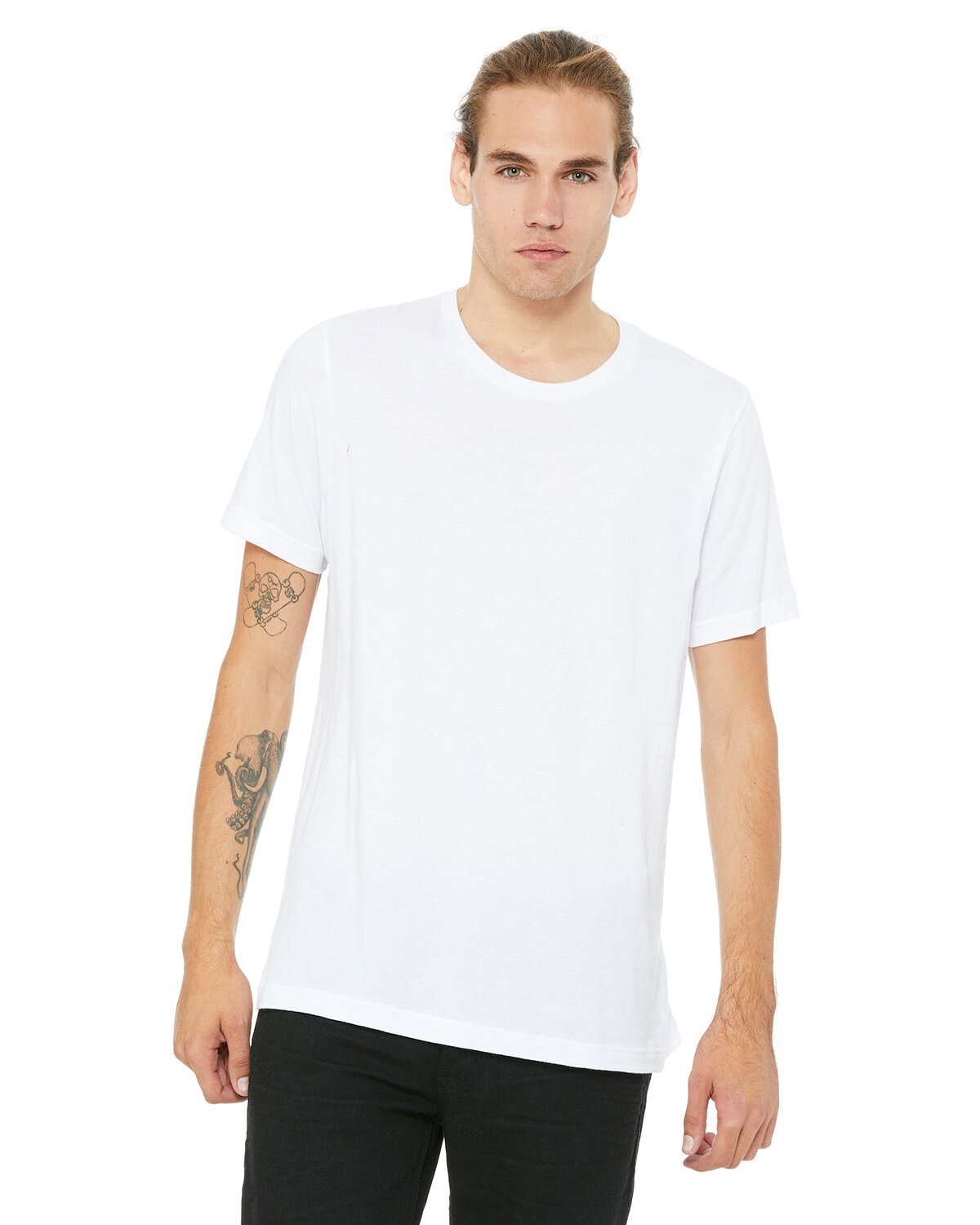 Bella + Canvas 3001C 2XL White Cotton Jersey Tee Unisex Tshirt gallery