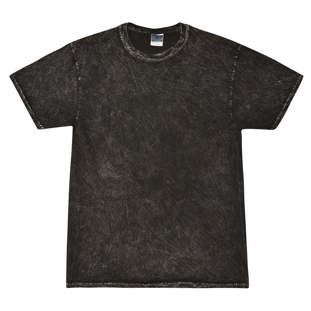 Pick a Black Tie Dye T-Shirts Adult S M L XL 2XL 3XL Cotton Colortone gallery
