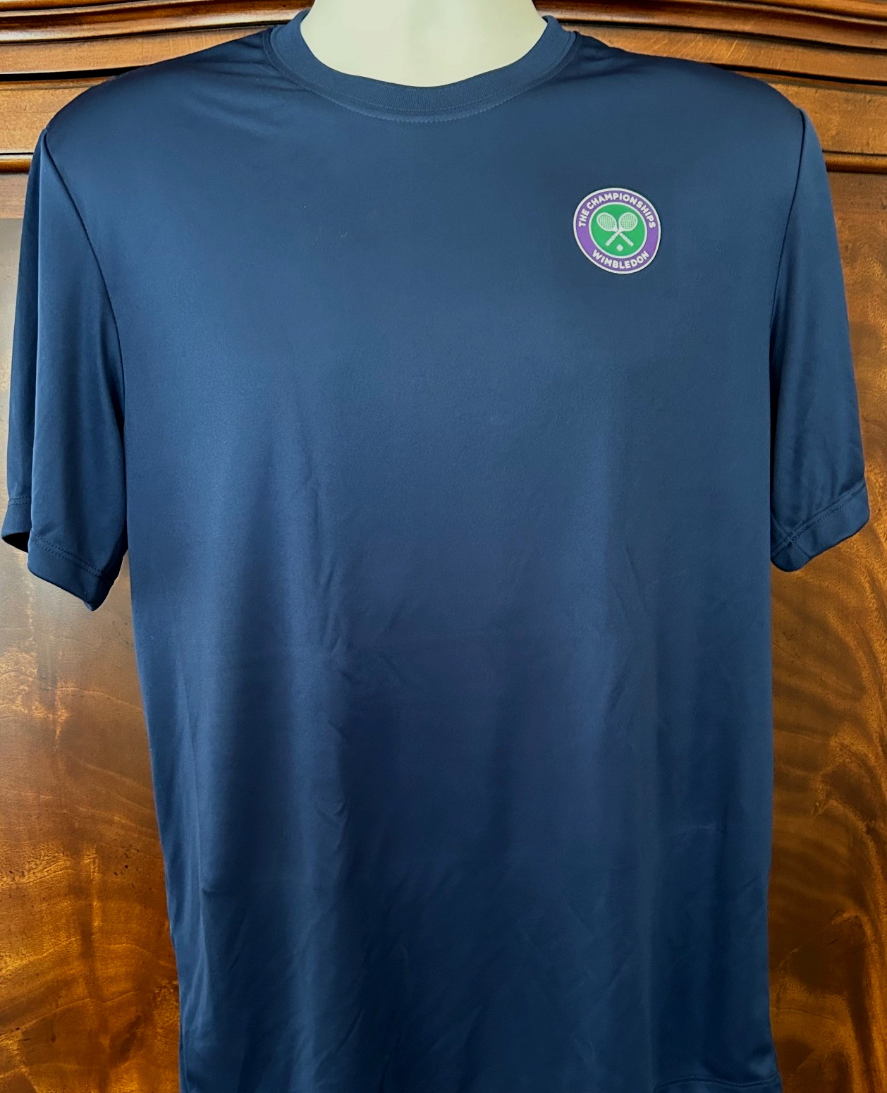 Wimbledon Logo Deep Navy SS T's 3.8-OZ, UPF50, 100% Poly Dry-Fit / Limited Run gallery