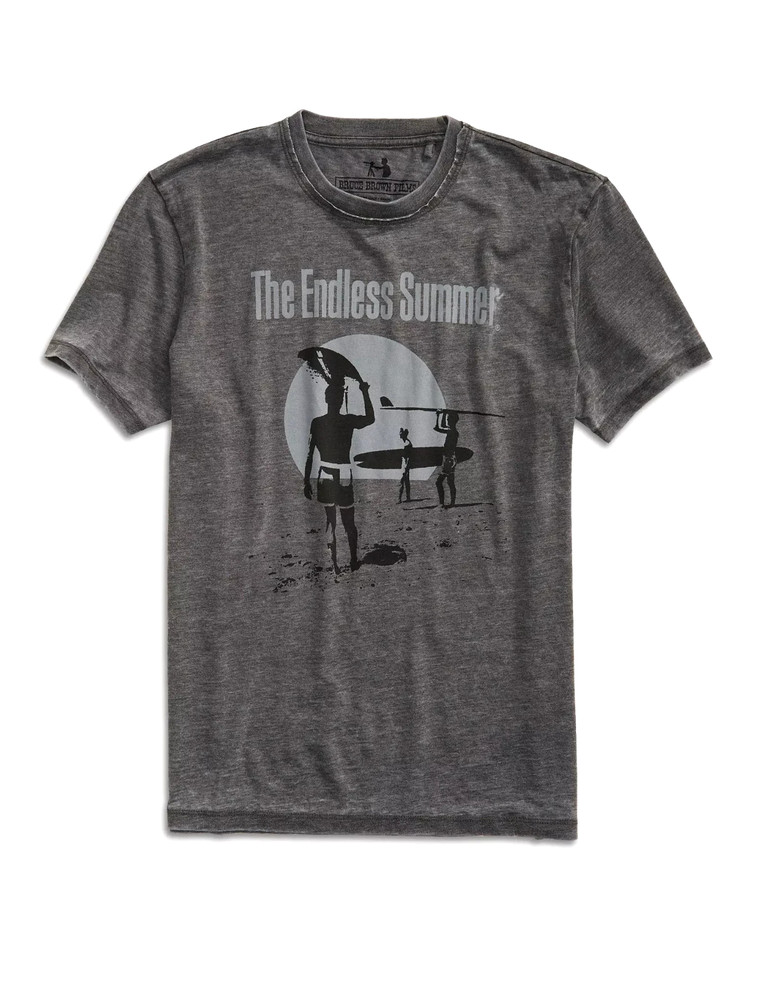 Lucky Brand Men’s Endless Summer Graphic Crew Tee Gray Size L NWT $49