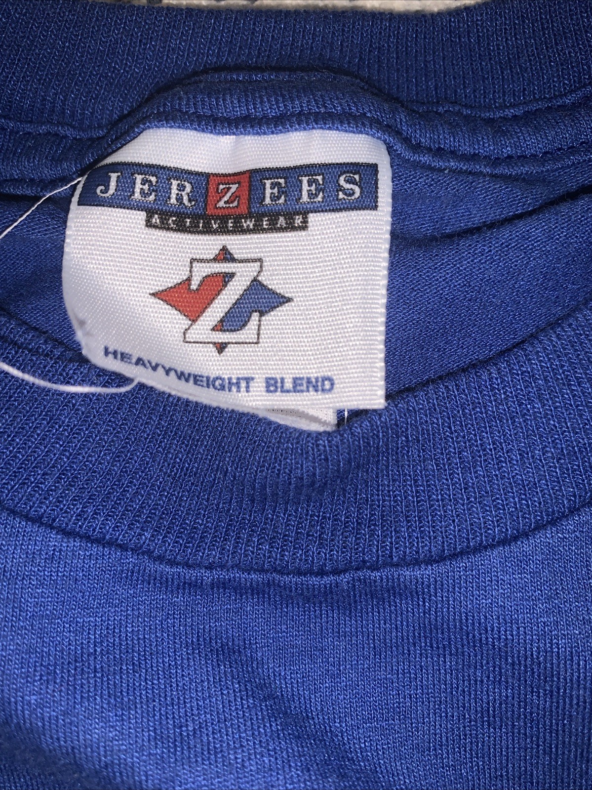 Jerzees PAL Police Athletic League Philadelphia T Shirt Royal Blue S Vintage gallery