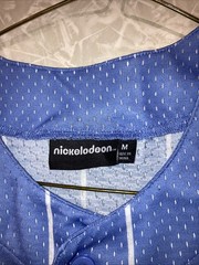 NICKELODEON SPONGE BOB #99 BASEBALL JERSEY MENS M