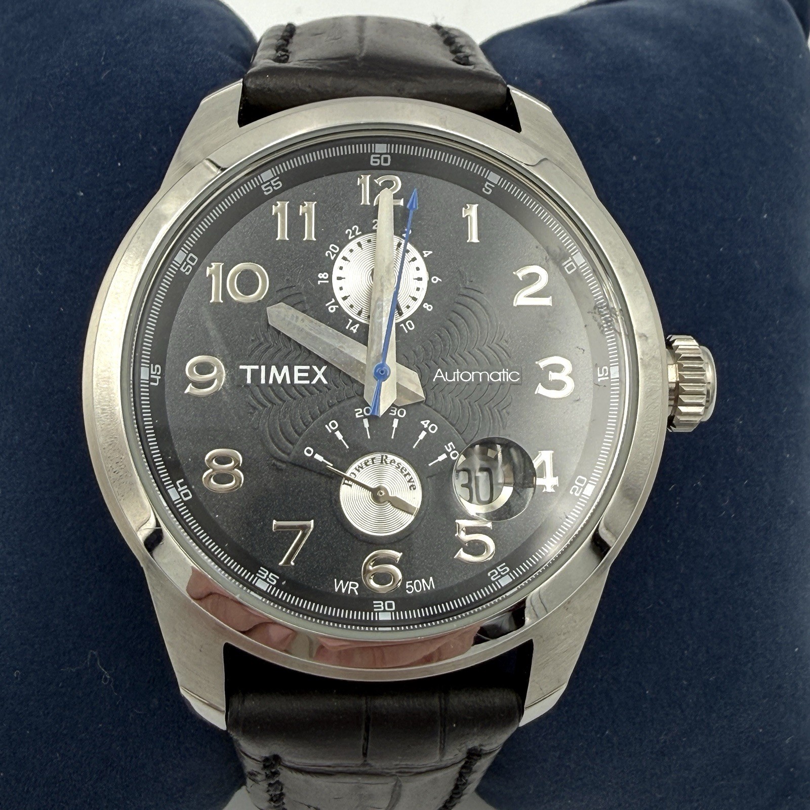Timex Automatic Watch T2D931 with Power Reserve NEW Discontinued SST