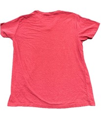 Fresh Clean Tees Mens Tee Shirt Size Medium V Neck Heathered Red