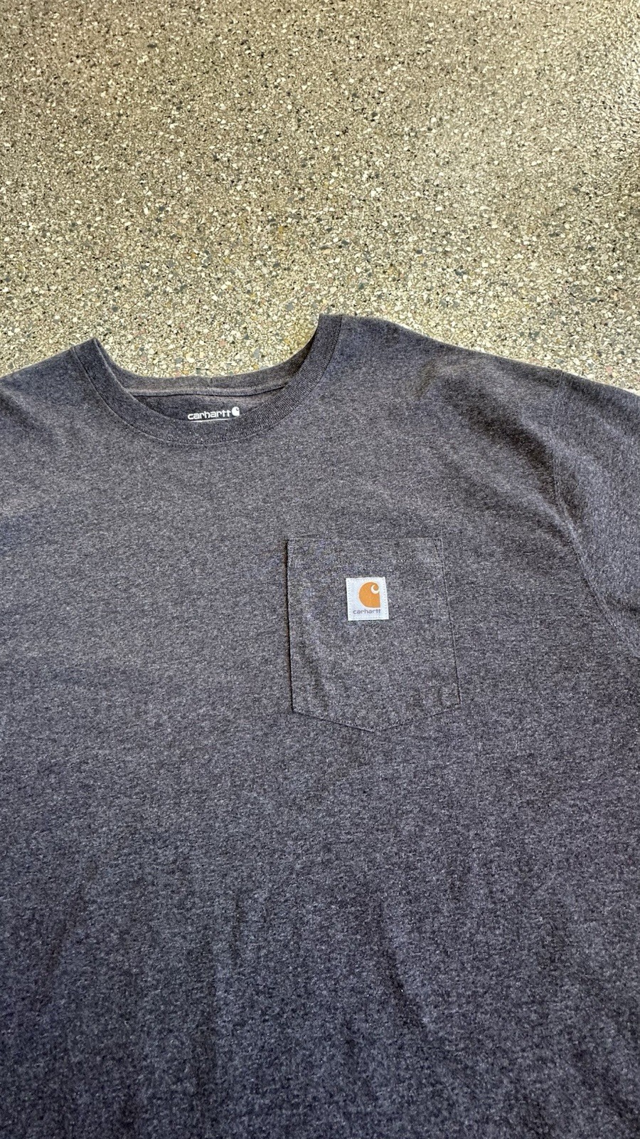 Carhartt Men's Short Sleeve T-Shirt 4xl XxxxL Charcoal Grey gallery