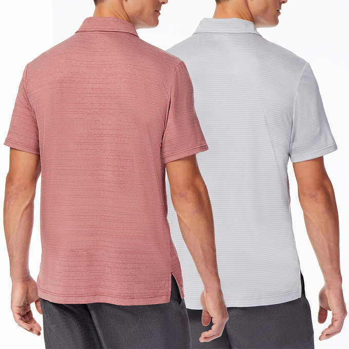 32 DEGREES Cool Men’s Polo Performance 2 Pack H34 gallery