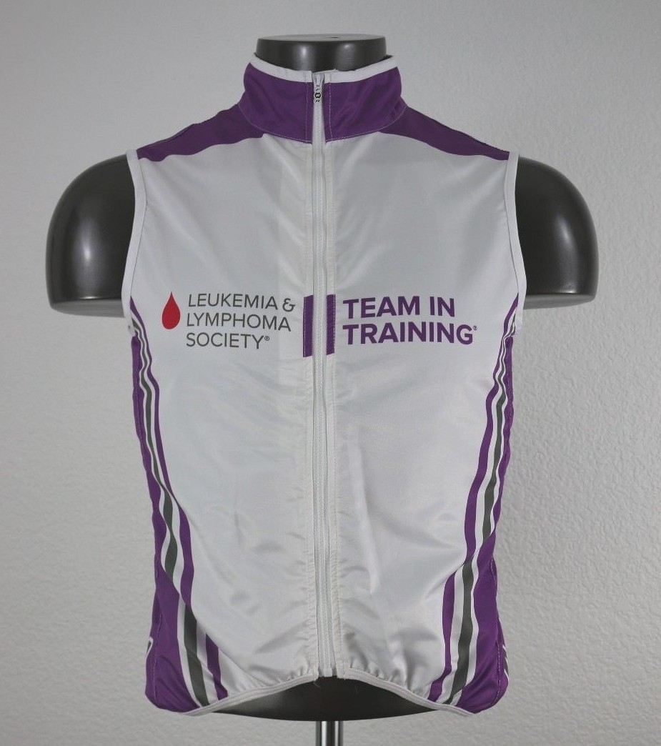 F2R ” Go Team ” Women’s Sleeveless Full Zip Cycling Jersey Size S