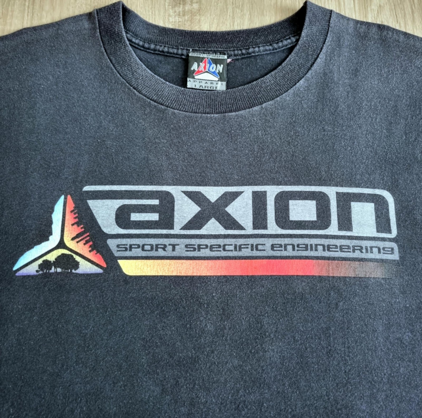 RARE Vintage 90s AXION Skate Shirt L Kareem Campbell DGK City Stars Hip-Hop Adio gallery