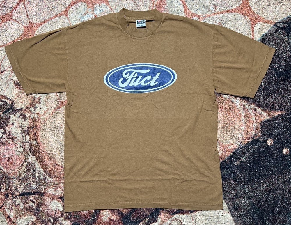FUCT Oval Parody Tee Size Medium Brass Size Medium Brand New