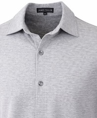 Men’s Slim Fitting Short Sleeve Crew Neck Henley Cotton Slub Tee S-2XL New