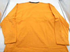 MARITHE FRANCOIS GIRBAUD NEW W/TAG Vintage 1990s Yellow Long Sleeve Shirt Size L