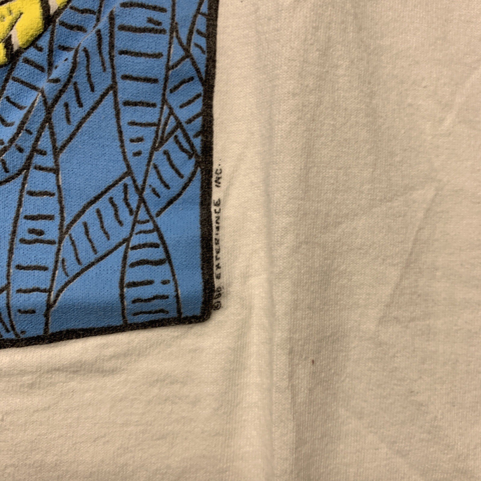Vintage Aquatic T-shirt Adult Size Extra Large White Short Sleeve Men’s 80s gallery