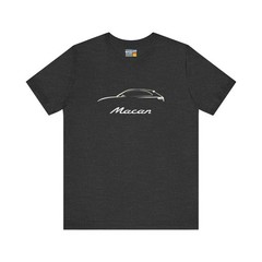 Porsche Macan Startup Script Shirt: Base / S / 4S / T / GTS / Turbo, 2014 – 2024