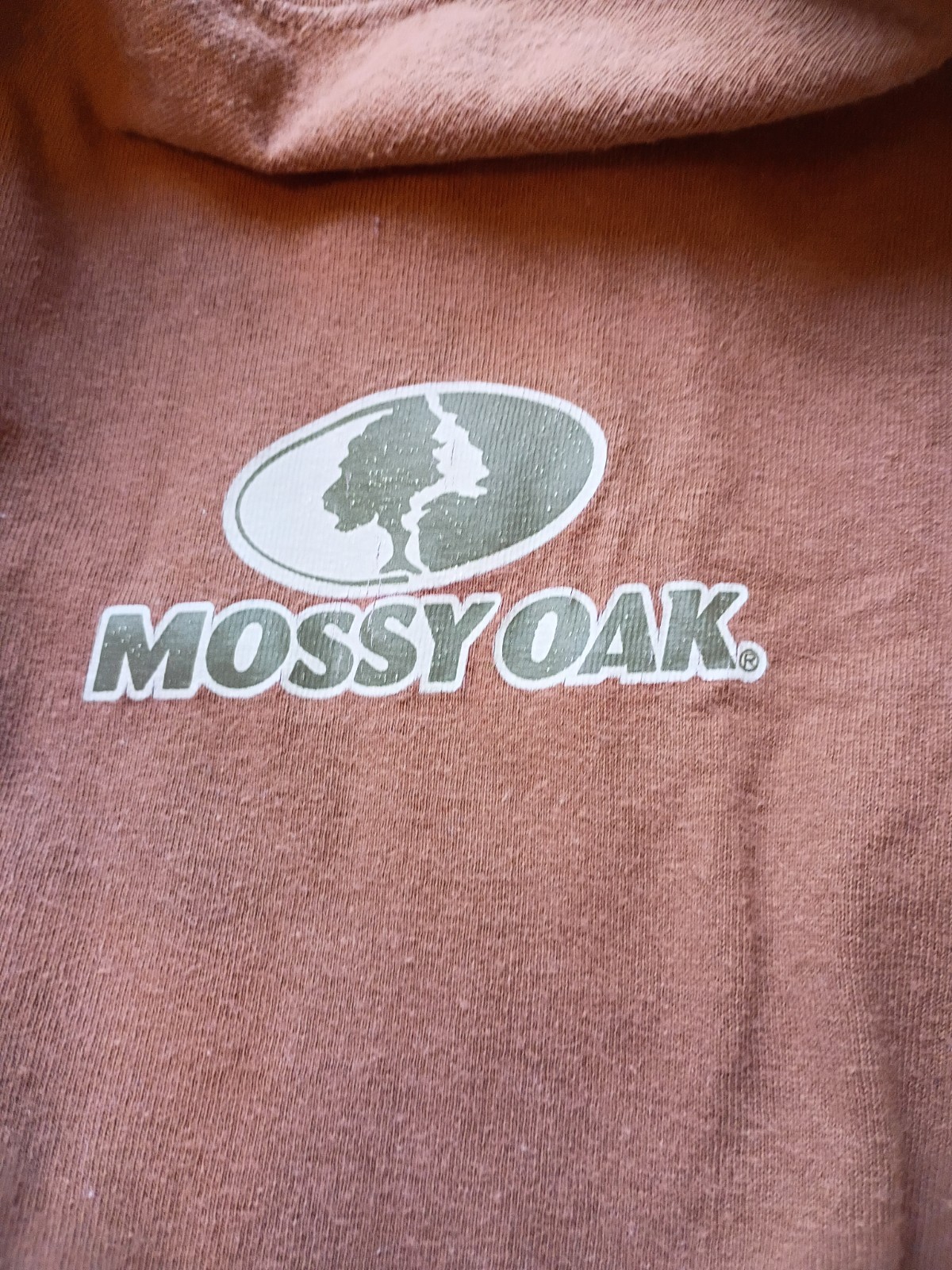 Mossy Oak Men's Outdoor Life Brown Short Sleeve T-Shirt 100% Cotton Size 2XL gallery