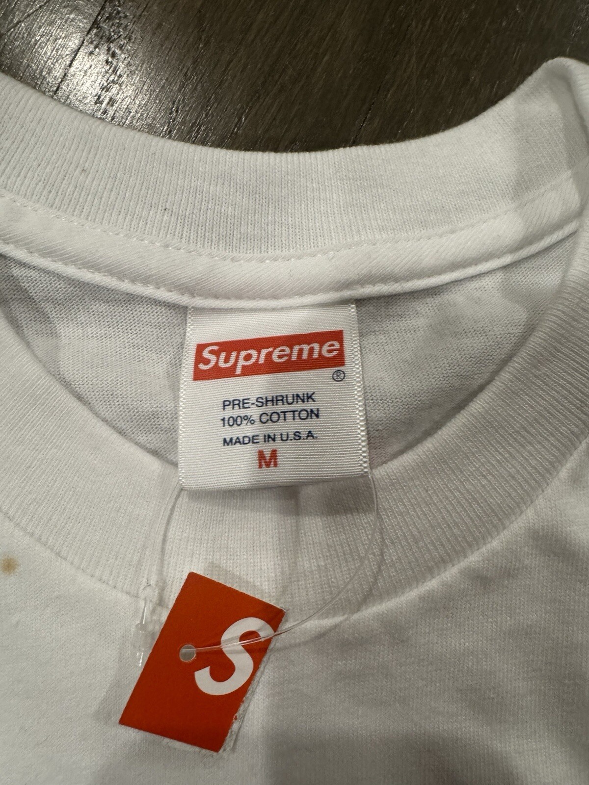 SUPREME SS16 ALI WARHOL TEE IN WHITE SZ MEDIUM MUST LOOK gallery