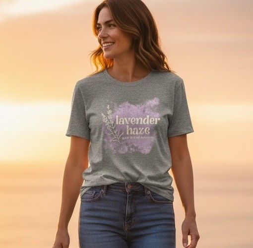 Lavender Haze Album Meet Me at Midnight Women's Shirt T-Shirt Music Lover, XXL gallery