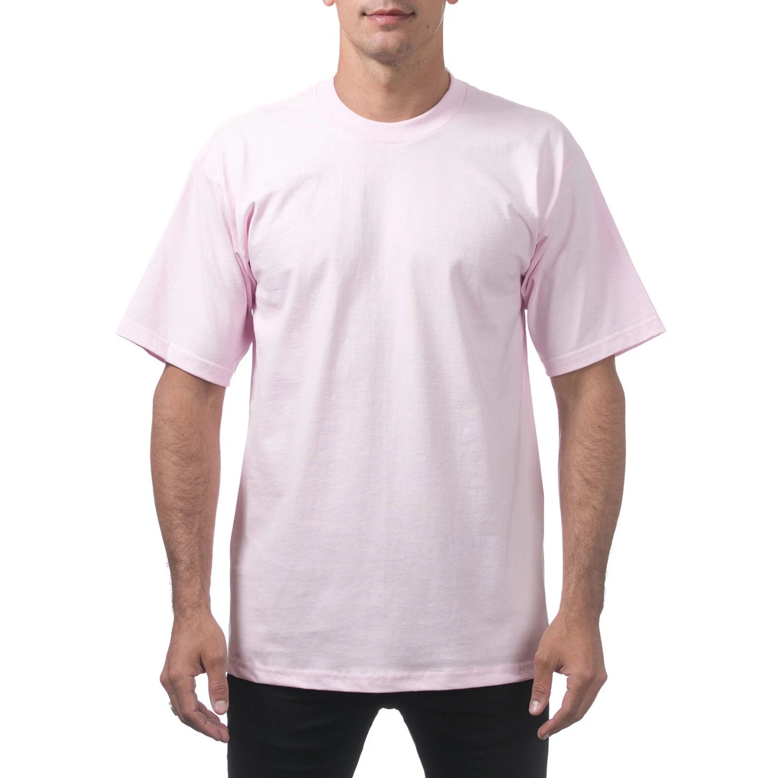 Pro Club Men's Heavyweight Cotton Short Sleeve Crew Neck T-Shirt gallery