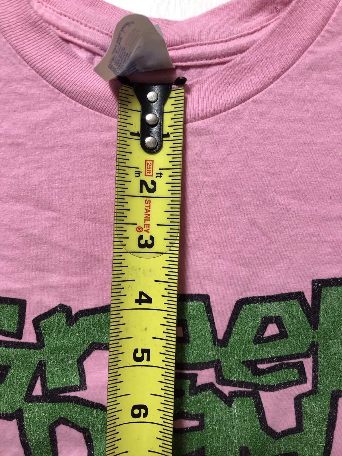 RARE Pink Green Day Official Merchandise Festival Pullover Men's M Shirt Punk gallery