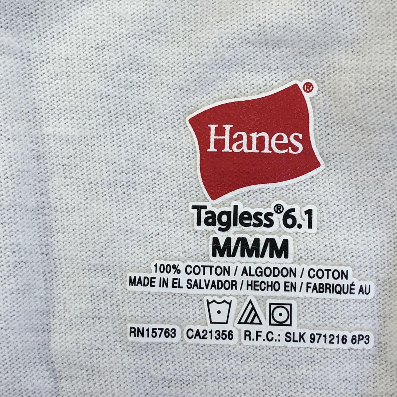 MarlinStar Hanes Shirt Mens Medium White Long Sleeve Graphic Tee Tagless Fish gallery