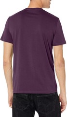 Armani Exchange Men Pima Cotton Crew Neck Shirt Eggplanet LARGE