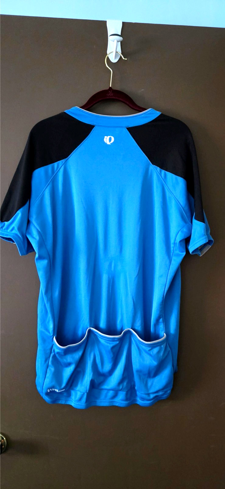 Pearl Izumi Blue Short Sleeve Cycling Jersey Zip Top Size XXL Rear Pockets gallery