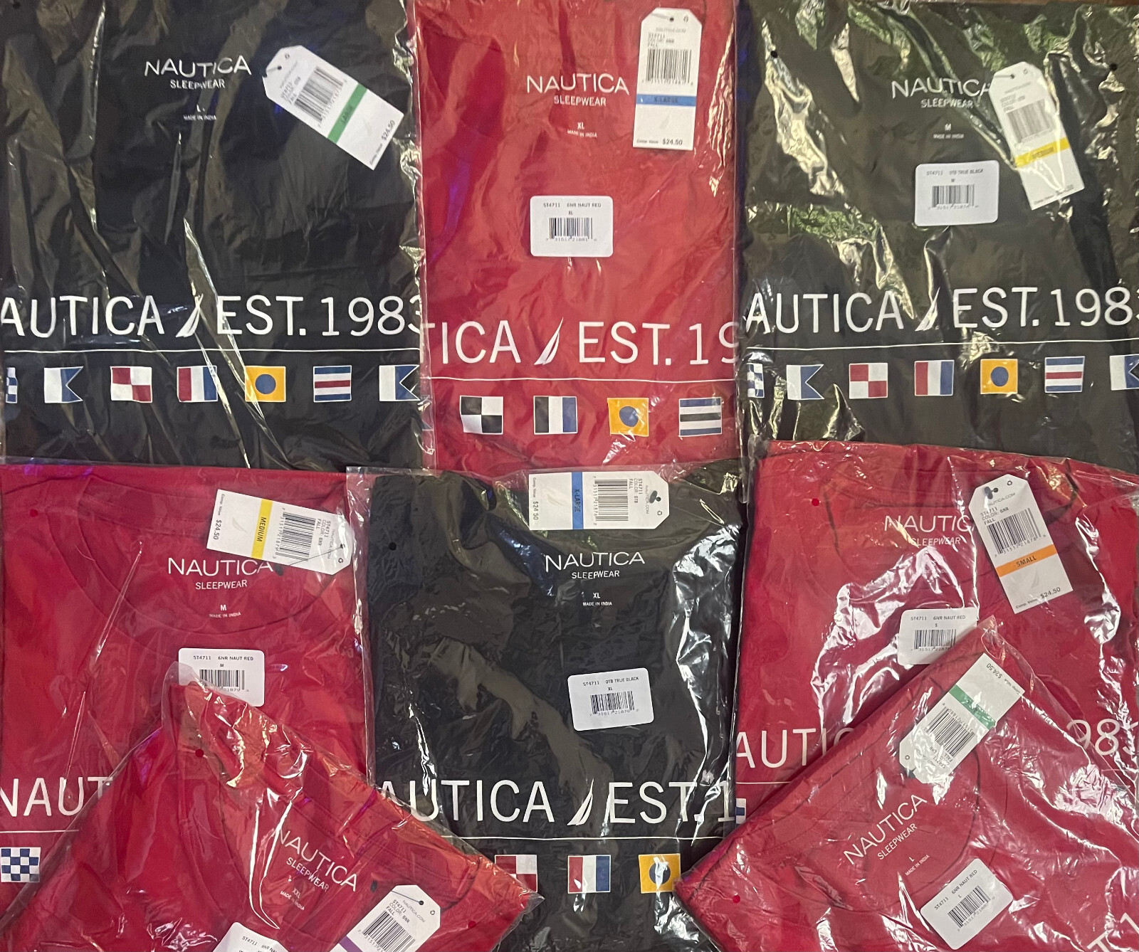 Nautica Men's Short Sleeve Graphic Tee Sleep T-Shirts Choice S M L XL XXL - NEW gallery