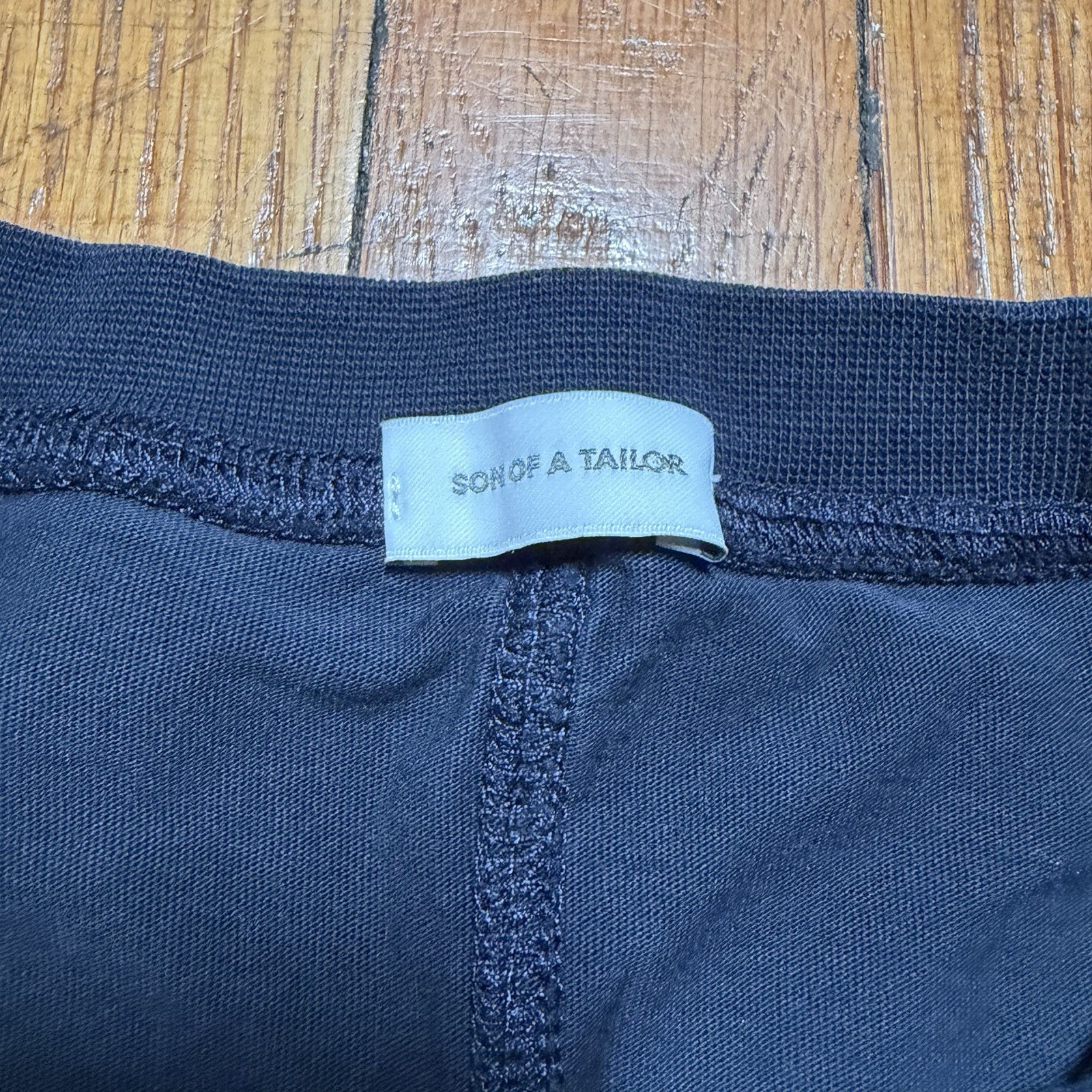 Son Of A Tailor 100% Supima Cotton T-Shirt Mens Size L Navy Blue Basic Essential gallery