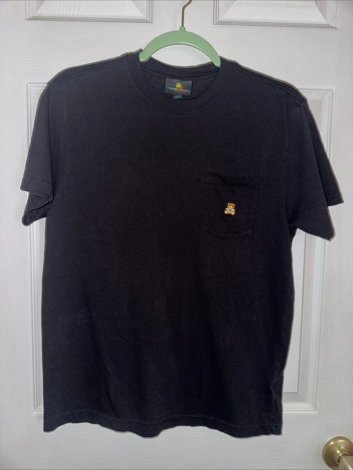 Teddy Fresh T Shirt Men's Size S Black Short Sleeve Streetwear Pocket Tee gallery