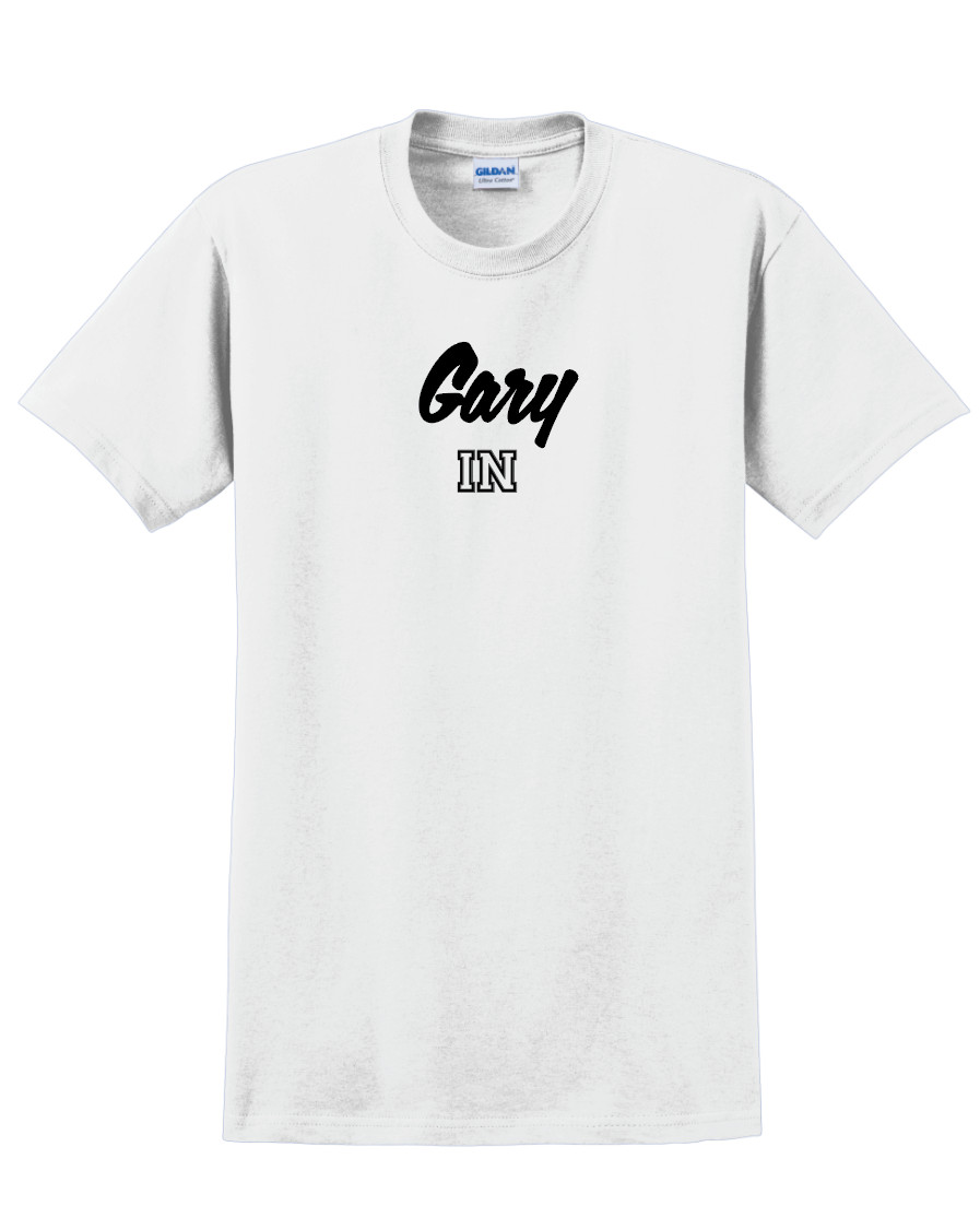 Gary, Indiana State T-Shirt Short Sleeve Graphic Tee Unisex apparel gallery