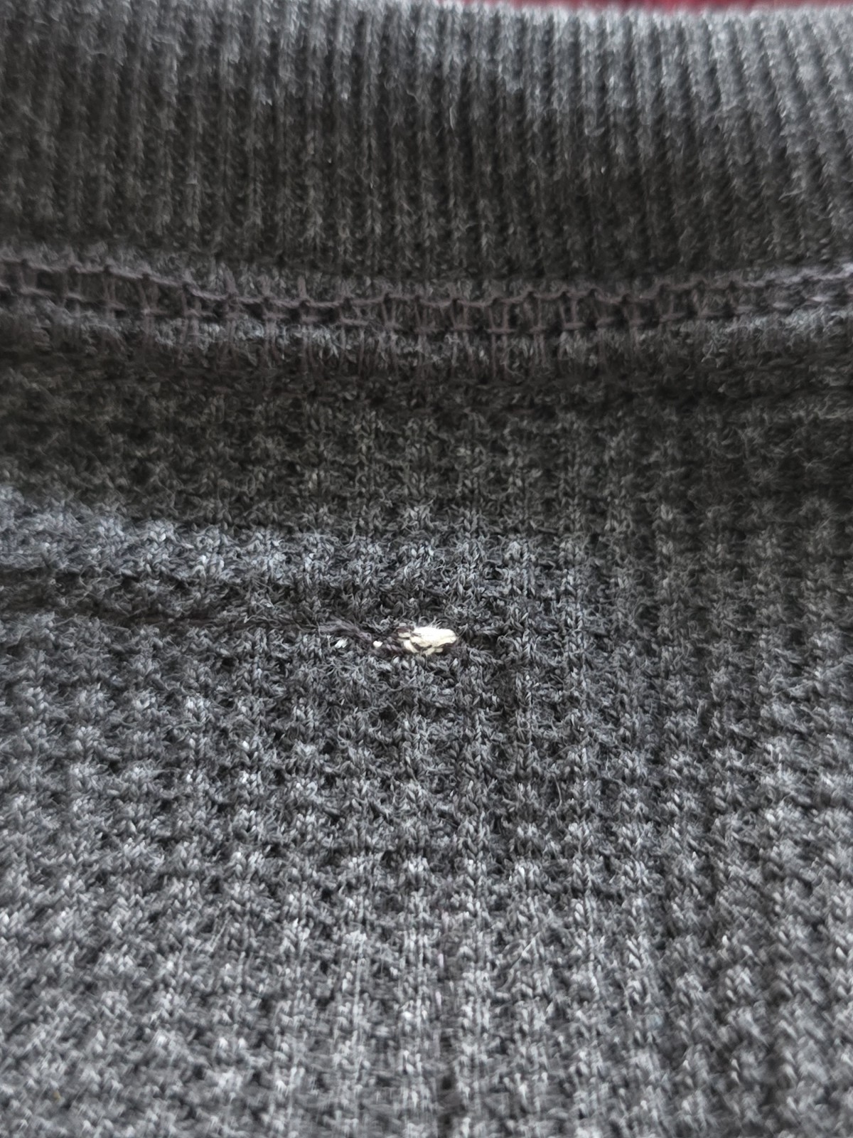 St John's Bay Mens Thermal Crewneck Long Sleeve Dark Gray/Light Gray X Large NWT gallery