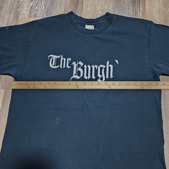 VTG 90s Single Stitch Pittsburgh The ‘Burgh Short Sleeve Black Tee Shirt