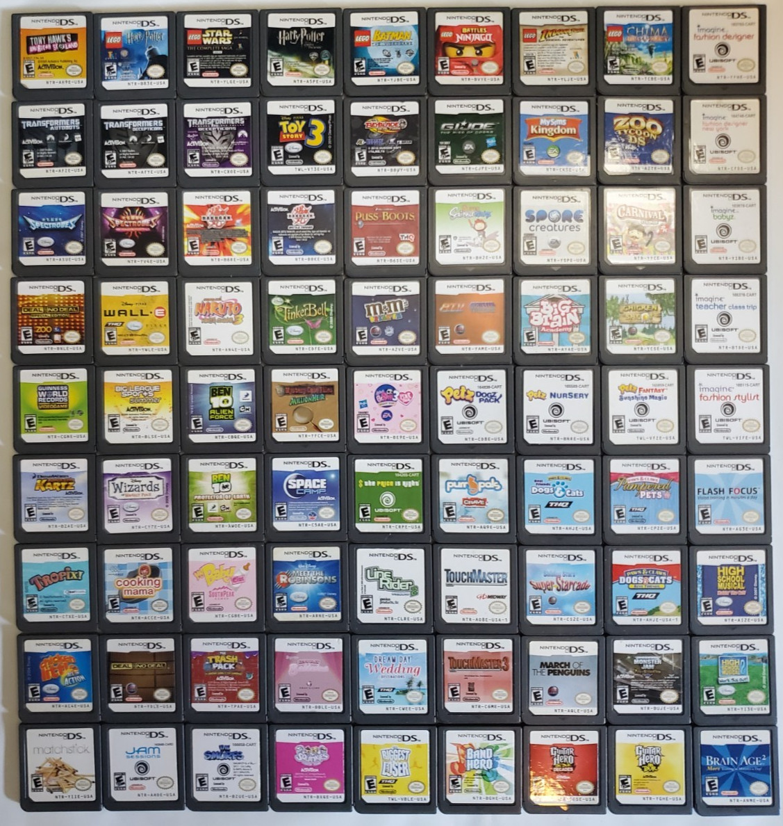 Lot of Nintendo DS Games Pick + Choose -Cartridge ONLY- T + W *Updated 5/28*
